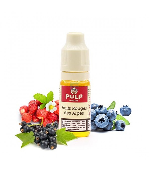 E-liquide Fruits Rouges des Alpes 10 mL - Pulp