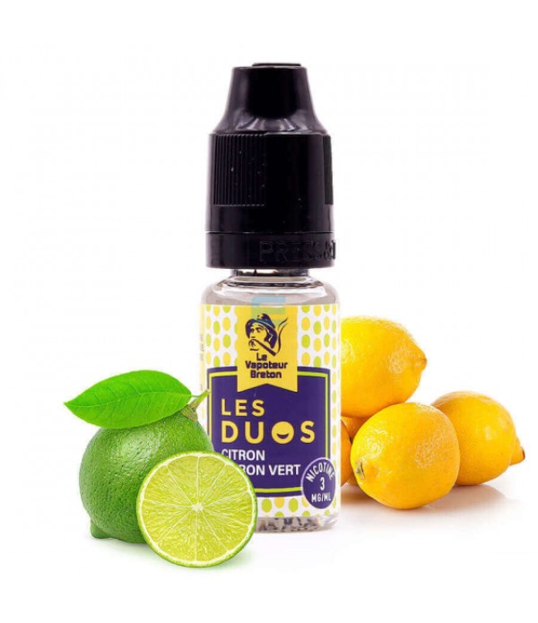 E-liquide Citron / Citron Vert 10 mL - Le Vapoteur...