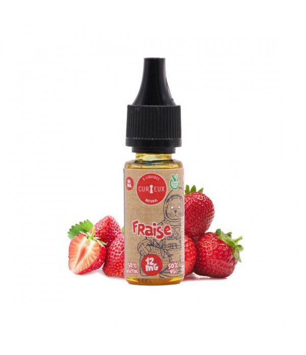 E-liquide Fraise 10 mL - Natural (Curieux)