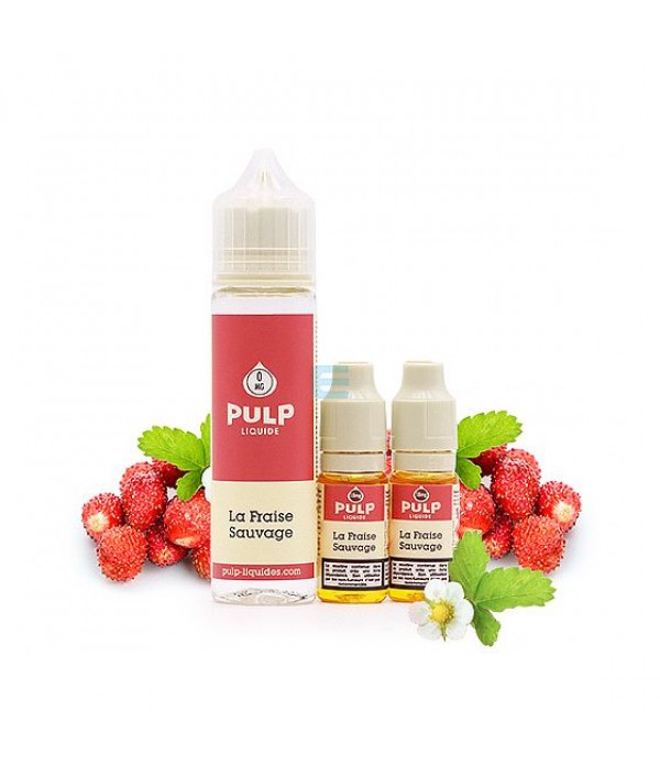 E-liquide Fraise Sauvage 60 mL - Pulp