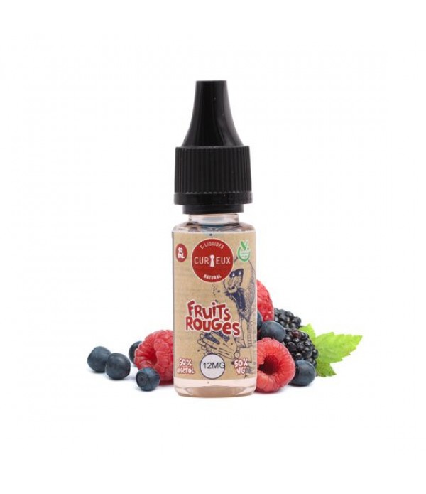 E-liquide Fruits Rouges 10 mL - Natural (Curieux)