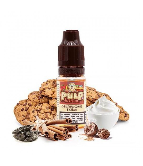 E-liquide Christmas Cookie & Cream 10 mL - Pulp Kitchen