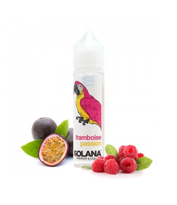 E-liquide Framboise Passion 50 mL - Solana