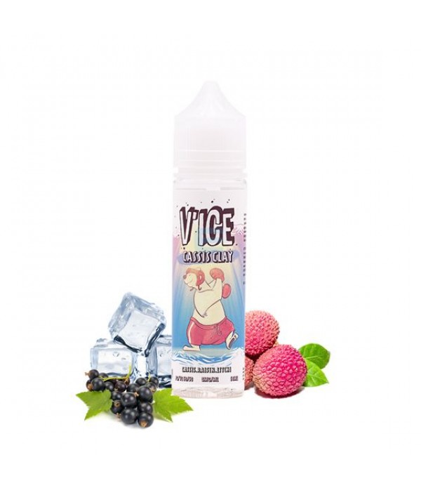 E-liquide Cassis Clay 50 mL - V'ice (VDLV)