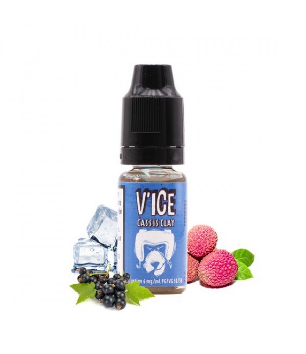 E-liquide Cassis Clay 10 mL - V'ice (VDLV)