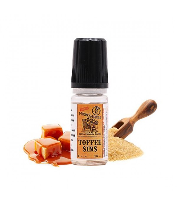 E-liquide Toffee Sins 10 mL - Moonshiners (Le French Liquide)