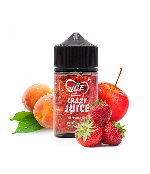 E-liquide Fuji Fraise Pêche 50 mL - Mukk Mukk