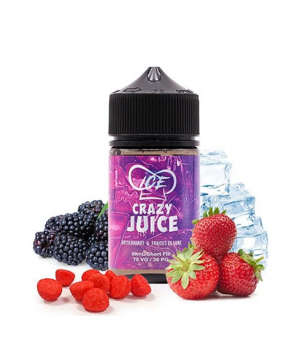 E-liquide Boysenberry & Fraises de Lune Ice 50...