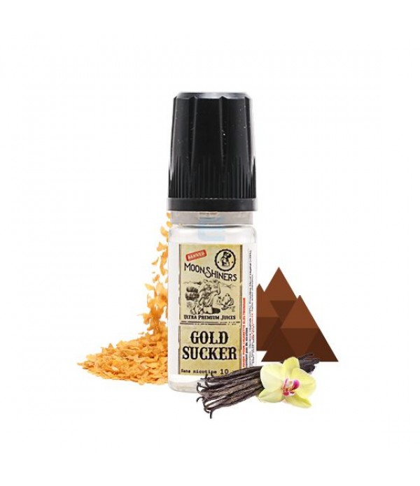 E-liquide Gold Sucker 10 mL - Moonshiners (Le Fren...