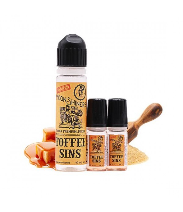 E-liquide Toffee Sins 60 mL - Moonshiners (Le French Liquide)