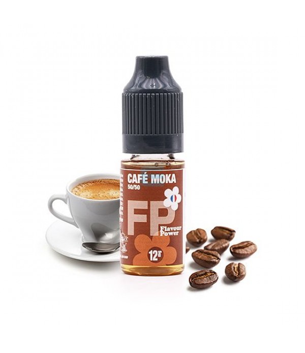 E-liquide Café Moka 10 mL - Flavour Power 50/50