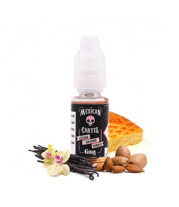 E-liquide Gâteau Amandes Vanille 10 mL - Mexican ...