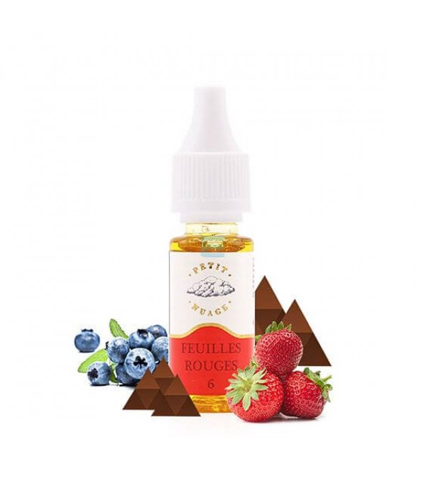 E-liquide Feuilles Rouges 10 mL - Petit Nuage