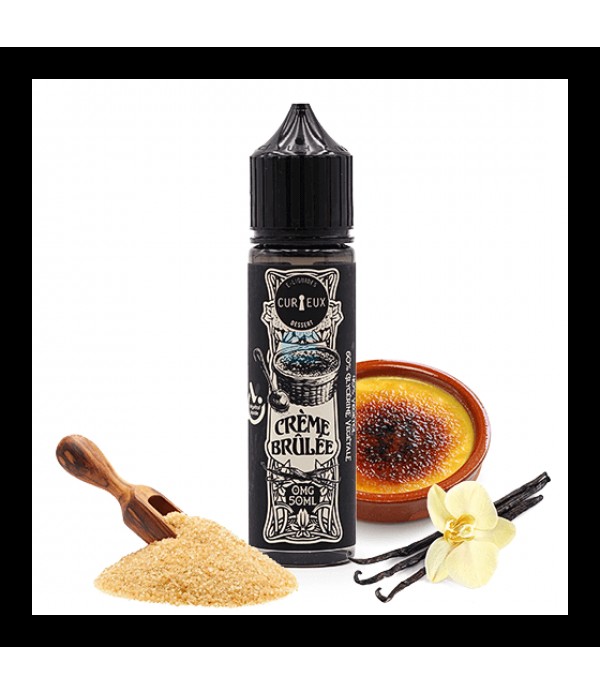 E-liquide Crème Brûlée 50 mL - Dessert (Curieux...