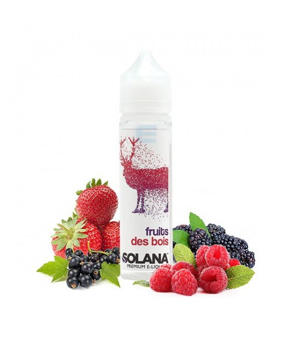 E-liquide Fruits des Bois 50 mL - Solana