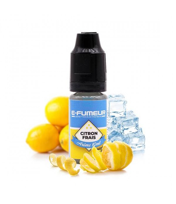 Arôme Citron Frais 10 mL - E-Fumeur