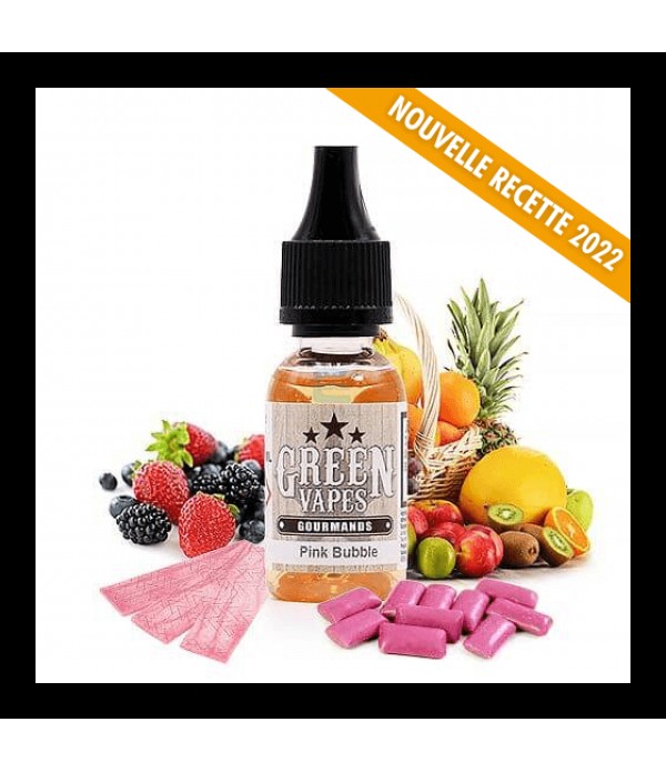 E-liquide Pink Bubble 10 mL - Green Vapes