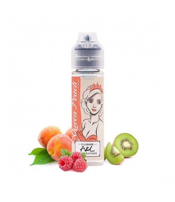 E-liquide Queen Peach 50 mL - A&L Les Créations