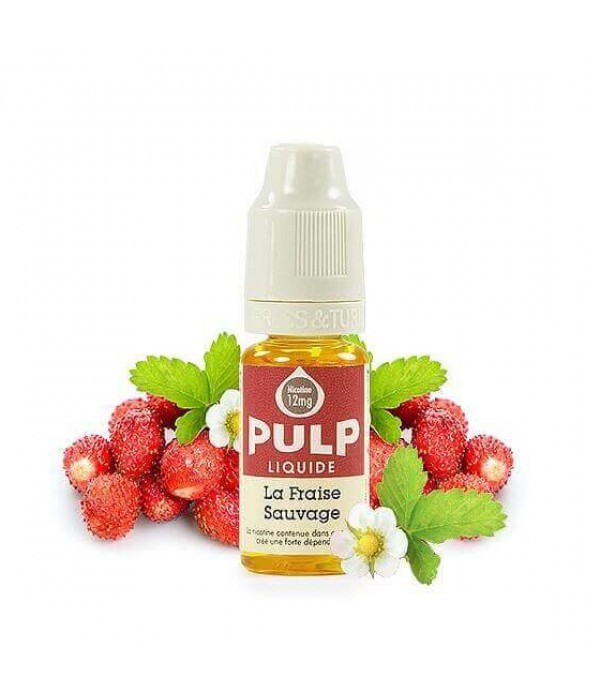 E-liquide Fraise Sauvage 10 mL - Pulp