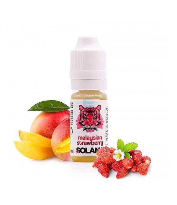 E-liquide Malaysian Strawberry 10 mL - Solana