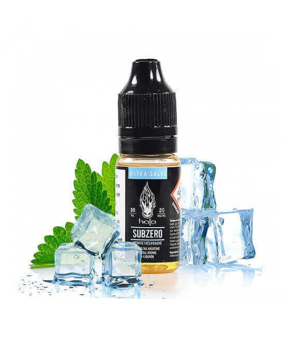 E-liquide SubZero Sels de Nicotine 10 mL - Halo