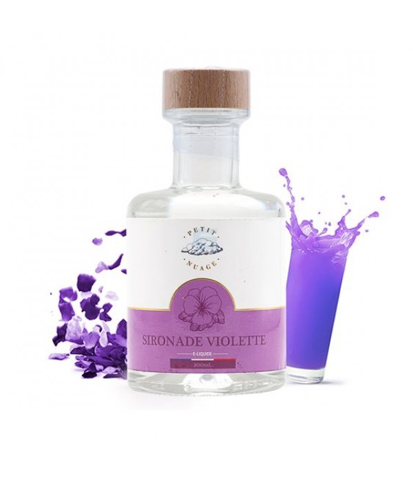 E-liquide Sironade Violette 200 mL - Petit Nuage