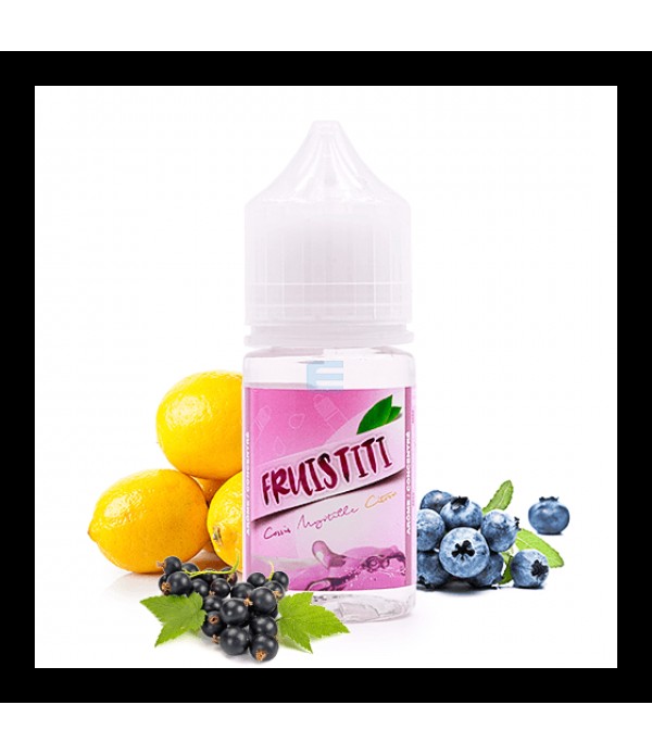 Arôme Cassis Myrtille Citron 30 mL - Fruistiti