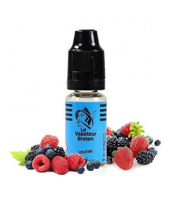 E-liquide Bleu Sensations 10 mL - Le Vapoteur Breton