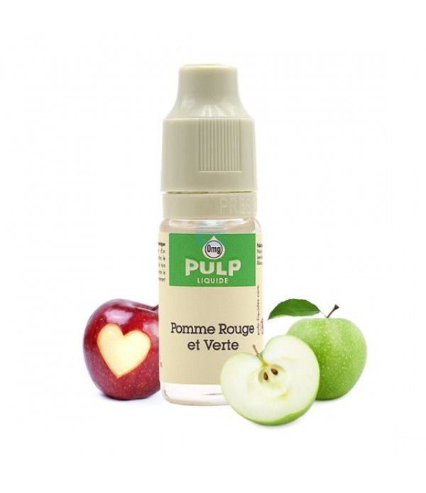 E-liquide Pomme Rouge et Verte 10 mL - Pulp