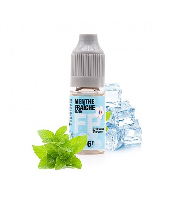 E-liquide Menthe Fraîche 10 mL - Flavour Power 50/50