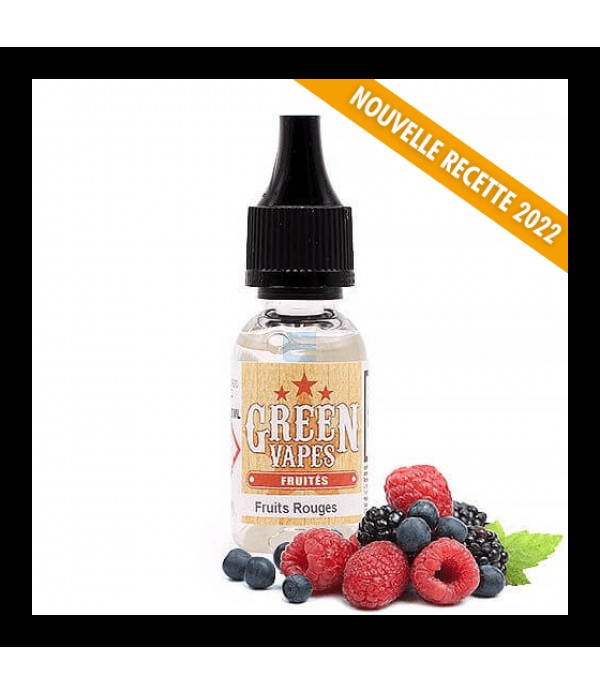 E-liquide Fruits Rouges 10 mL - Green Vapes