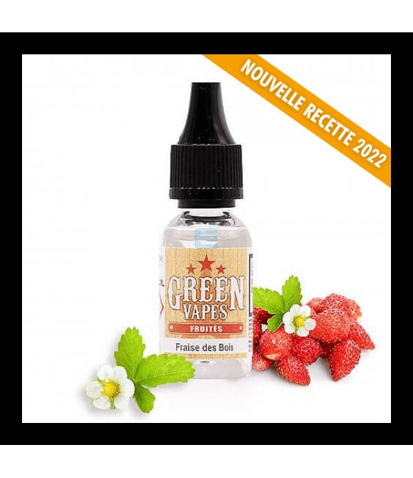 E-liquide Fraise des Bois 10 mL - Green Vapes