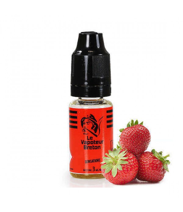 E-liquide Rouge Sensations 10 mL - Le Vapoteur Bre...