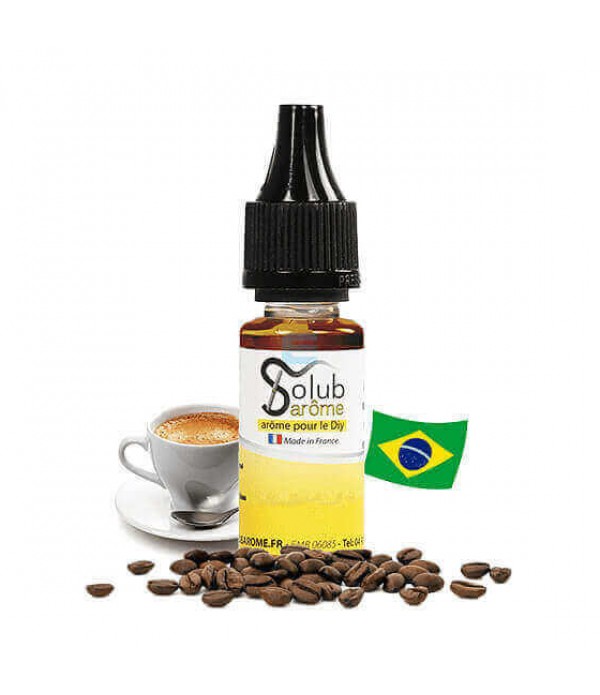 Arôme Café Brésil Noir 10 mL - Solubarome