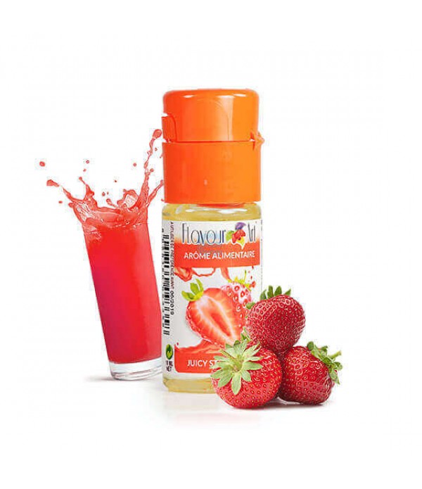 Arôme Juicy Strawberry 10 mL - Flavour Art