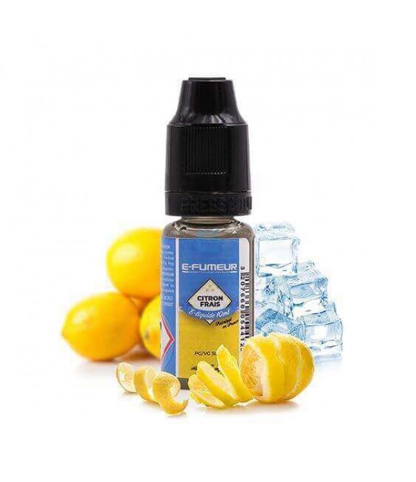 E-liquide Citron Frais 10 mL - E-Fumeur