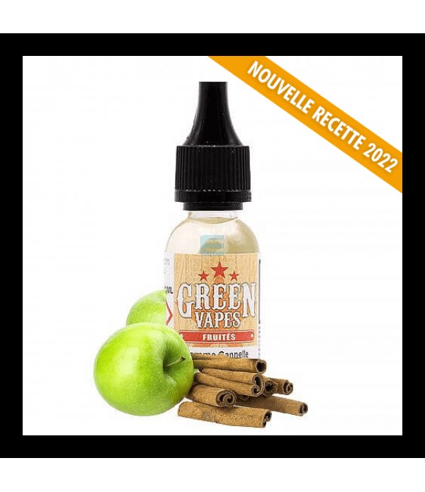 E-liquide Pomme Cannelle 10 mL - Green Vapes