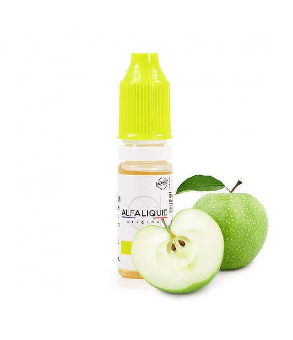 E-liquide Pomme Verte 10 mL - Alfaliquid