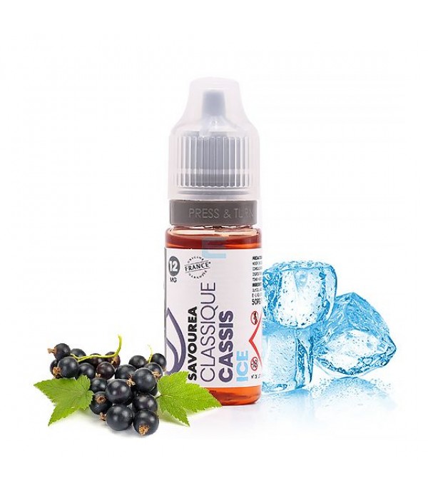 E-liquide Cassis Ice 10 mL - Savourea