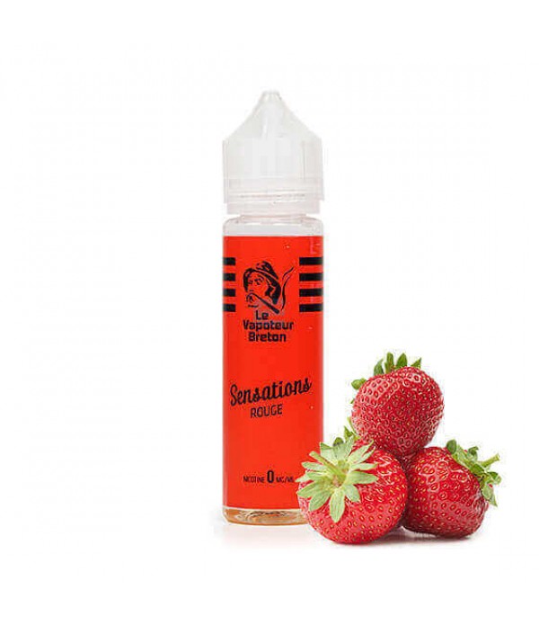 E-liquide Rouge Sensations 50 mL - Le Vapoteur Bre...