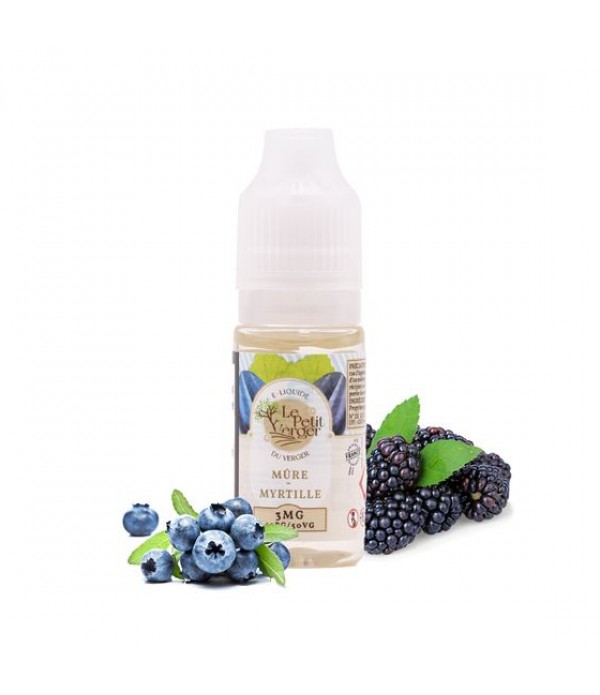 E-liquide Mûre Myrtille 10 mL - Le Petit Verger