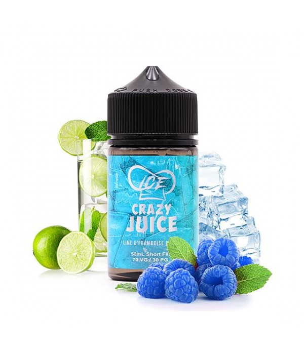 E-liquide Lime & Framboise Bleue Ice 50 mL - Mukk Mukk