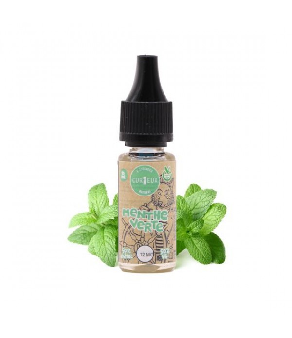 E-liquide Menthe Verte 10 mL - Natural (Curieux)