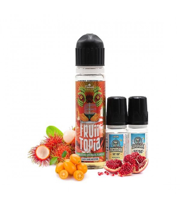 E-liquide Ramboutan Grenade Kumquat 60 mL - Fruiit...