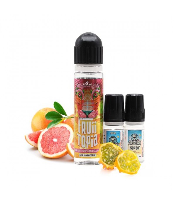 E-liquide Kiwano Pamplemousse Rose 60 mL - Fruiito...