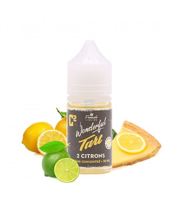 Concentré Wonderful Tart 2 Citrons 30 mL - Le French Liquide