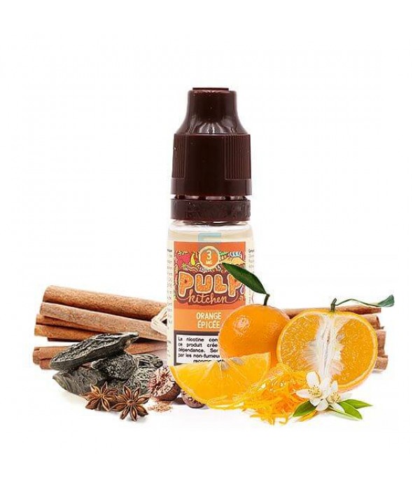 E-liquide Orange Epicée 10 mL - Pulp Kitchen