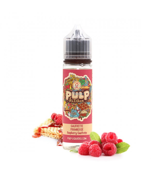 E-liquide Gaufrette Framboise 50 mL - Pulp Kitchen