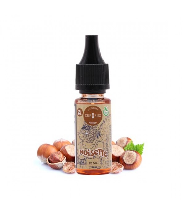 E-liquide Noisette 10 mL - Natural (Curieux)