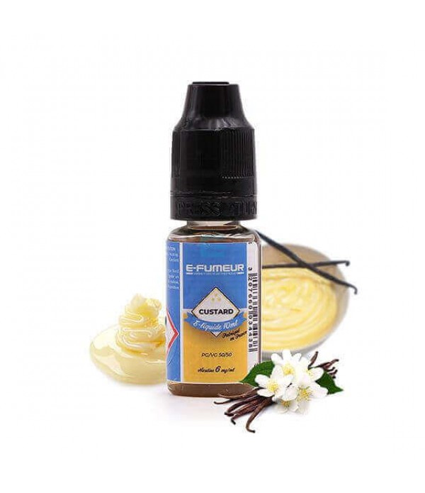 E-liquide Custard 10 mL - E-Fumeur